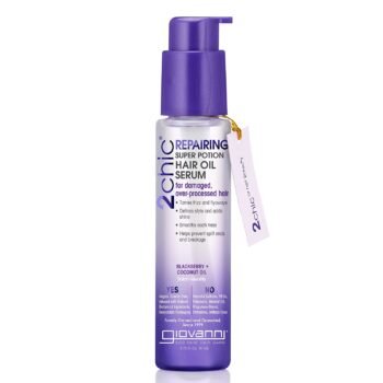 Impede quebras e divisões do Cabelo - Amora Silvestre e Óleo de Coco - Giovanni - 2chic - 81 ml
