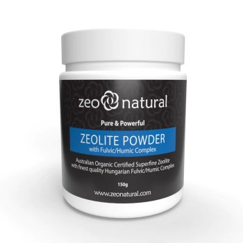 Pó de Zeólita (Clinoptilolita) com Complexo Fúlvico / Húmico