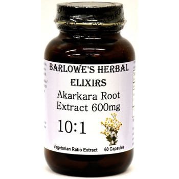 Extrato de Akarkara 600mg – Barlowe s Herbal Elixirs - 60 cápsulas