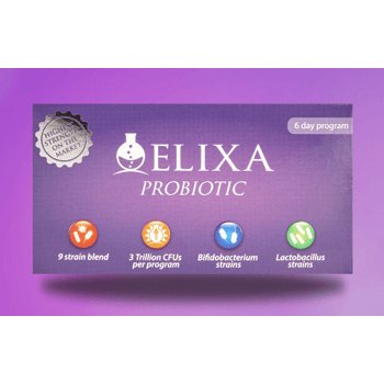 Elixa - Probiótico - 6 sachês 2 caixas