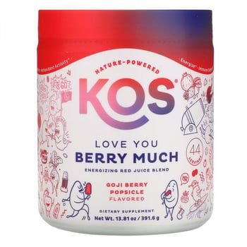 Love You Berry Much - Mistura Energizante de Suco Vermelho e Picolé de Goji Berry - 391,6g