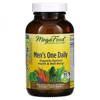 One Daily para Homens, MegaFood, 90 Comprimidos