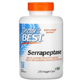 Serrapeptase, 250.000 UI, 60 Capsule, Vitacure LTD - Prezzo - Foto 4