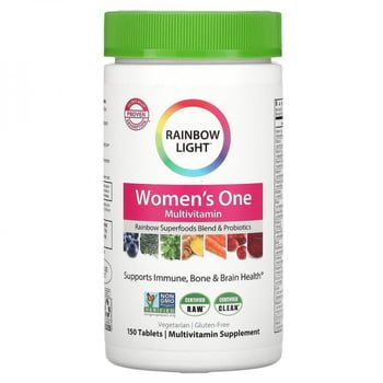 One Feminino, Rainbow Light, 150 comprimidos