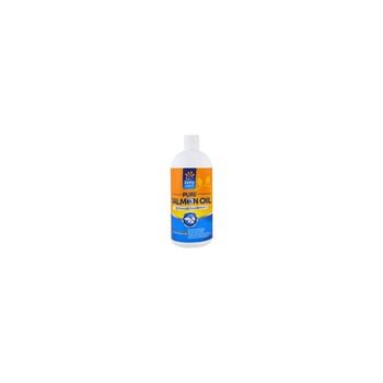 Óleo de Salmão Puro para Cães e Gatos - Suplemento Natural - Zesty Paws - 946 ml