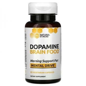 Suplemento para o Cérebro de Dopamina - 60 Cápsulas - Tudo Natural